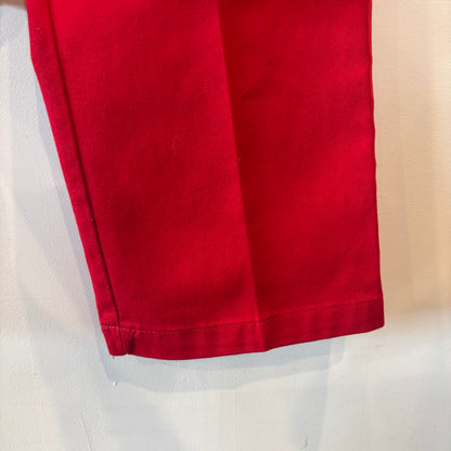 90's Dickies 874 ディッキーズ チノパン ワークパンツ 赤 (34×33)/C0752P-SO