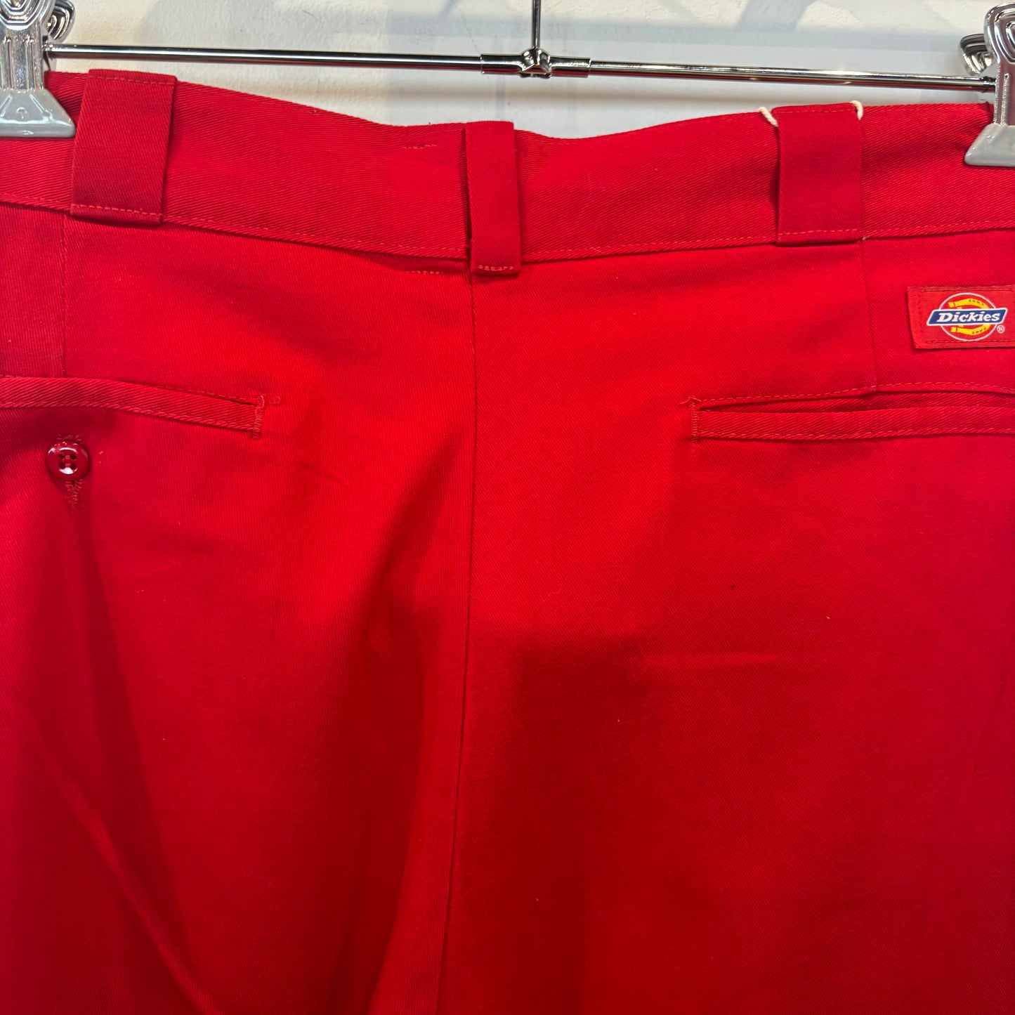 90's Dickies 874 ディッキーズ チノパン ワークパンツ 赤 (34×33)/C0752P-SO