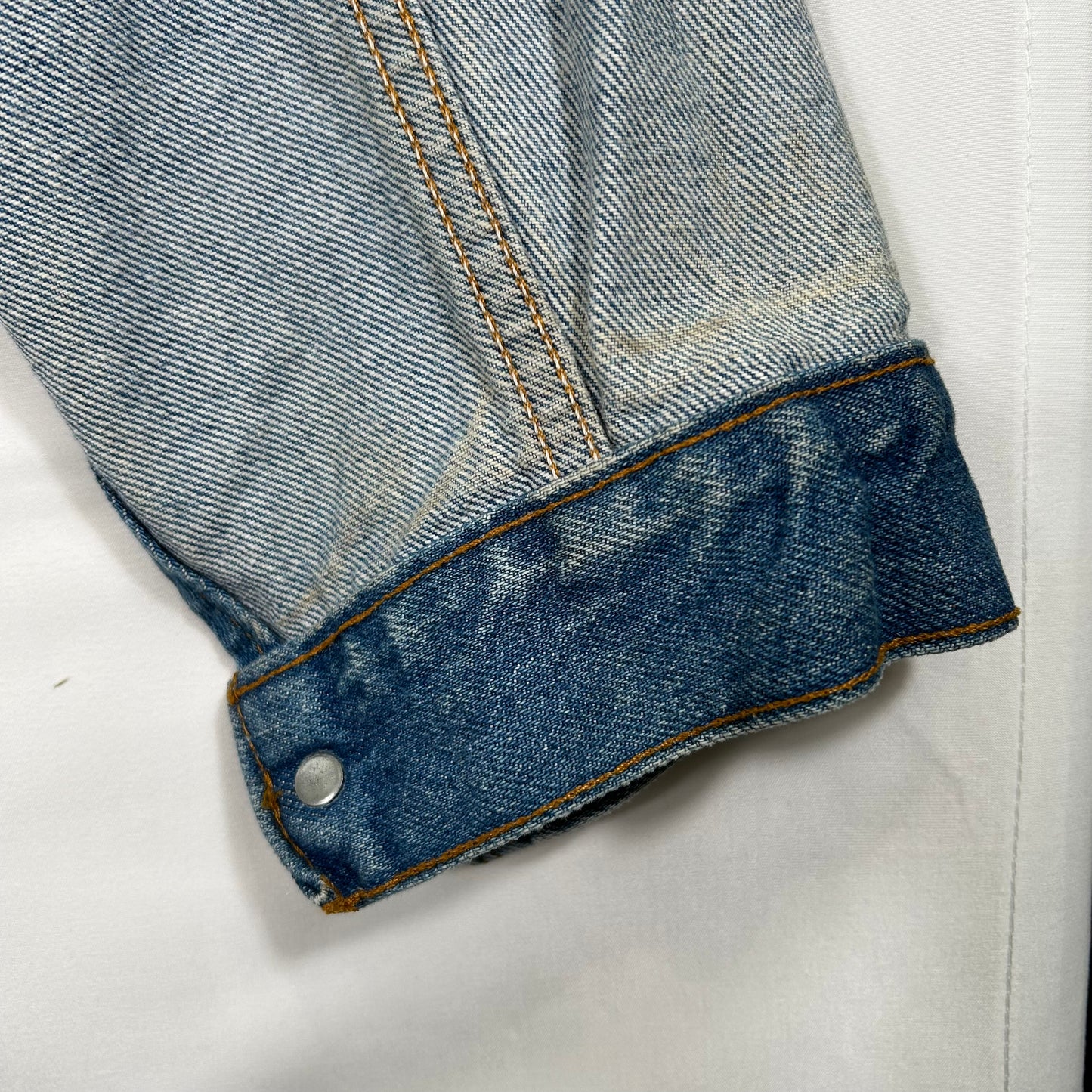 90's Levis Gジャン 71506 青 (46L)/A0843J-S