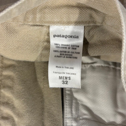 1998 Patagonia パタゴニア スタンドアップパンツ ダブルニーワークパンツ ベージュ (w32)/C0118P-SO
