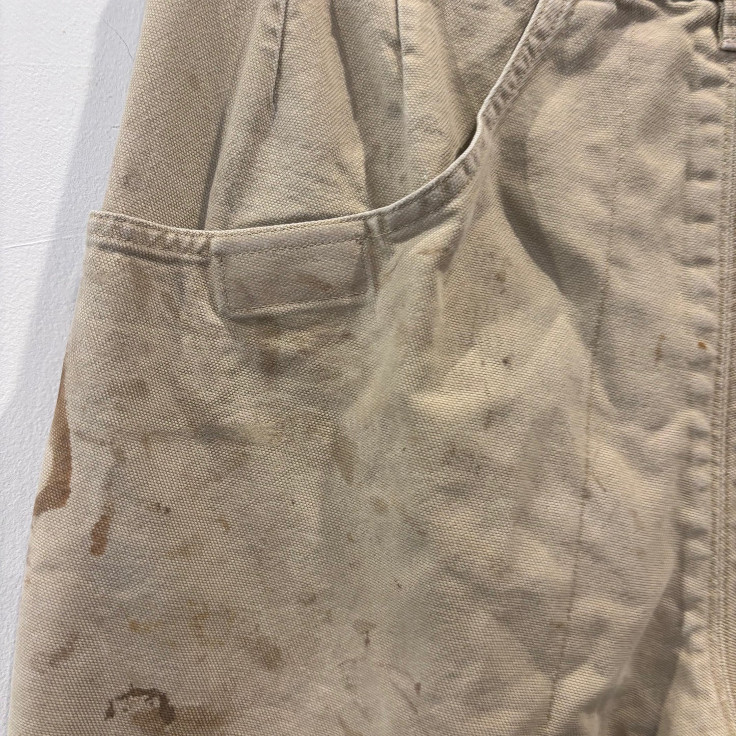 1998 Patagonia パタゴニア スタンドアップパンツ ダブルニーワークパンツ ベージュ (w32)/C0118P-SO