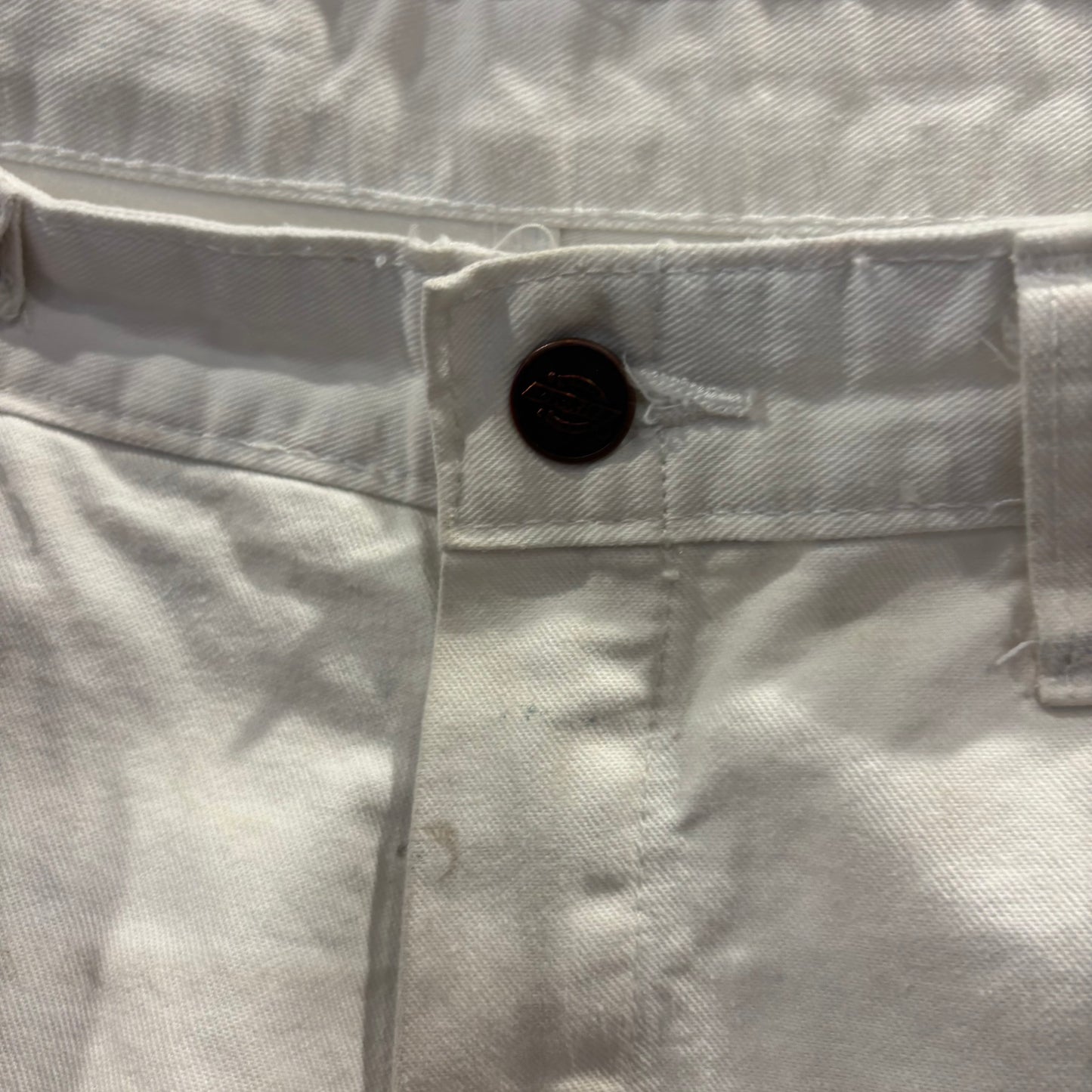 00's Dickies ディッキーズ ペインター ワークパンツ 白 (32×30)/B3703P-SO