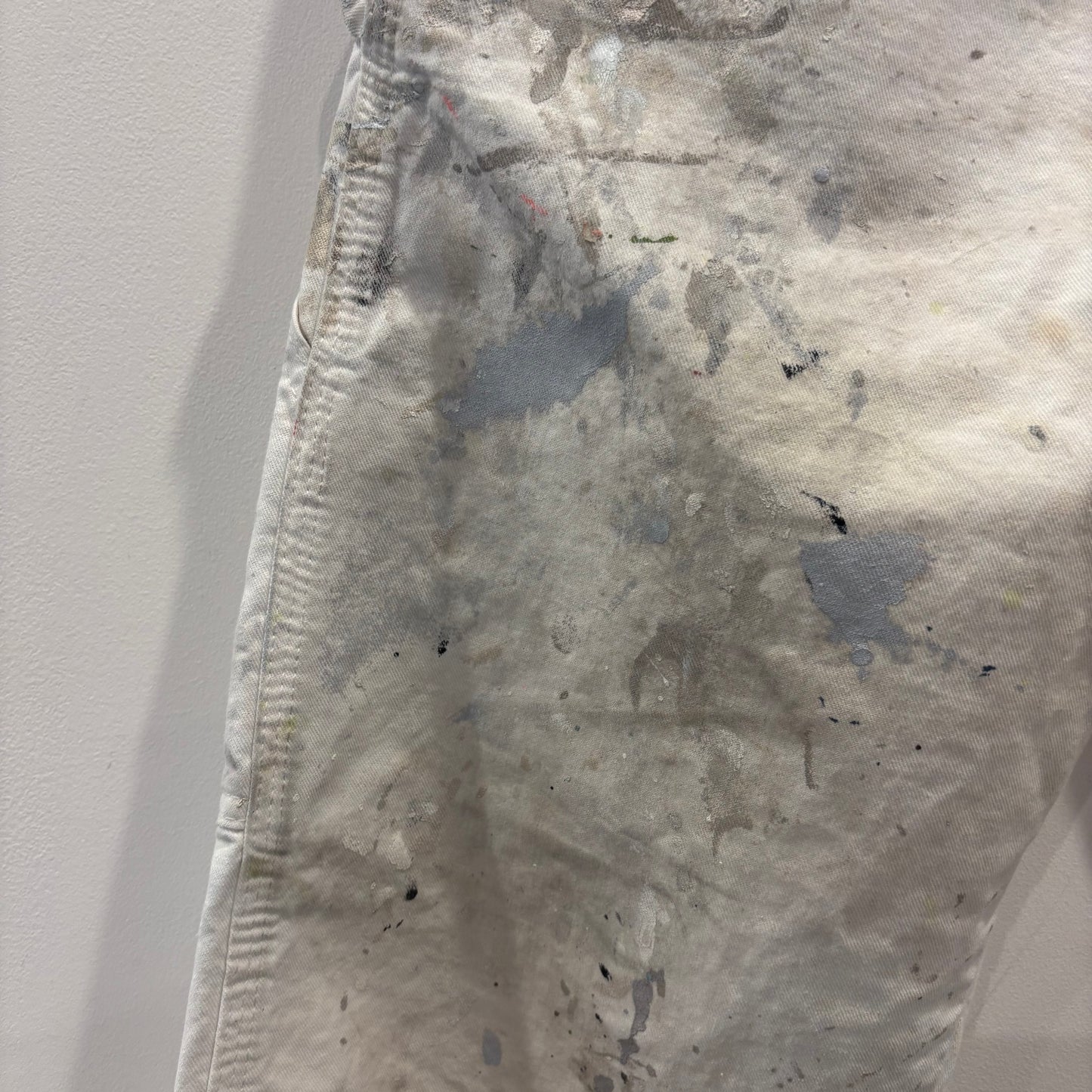 00's Dickies ディッキーズ ペインター ワークパンツ 白 (32×30)/B3703P-SO