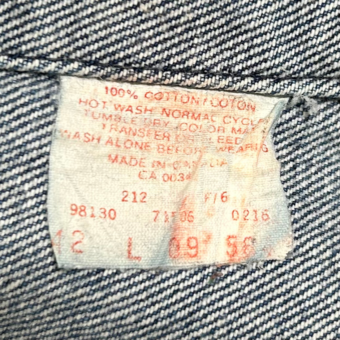 00's Levis 71506(42 L)/A3501J-S