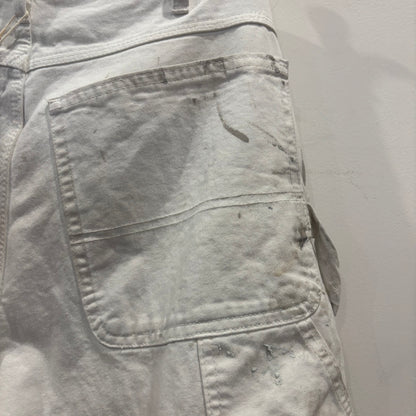 00's Dickies ディッキーズ ペインター ワークパンツ 白 (32×30)/B3703P-SO