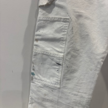 00's Dickies ディッキーズ ペインター ワークパンツ 白 (32×30)/B3703P-SO