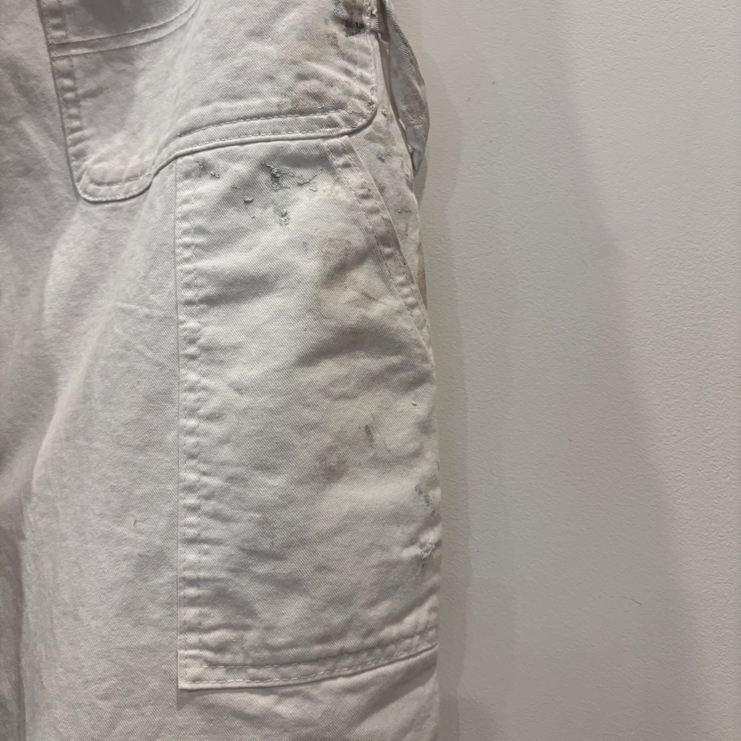 00's Dickies ディッキーズ ペインター ワークパンツ 白 (32×30)/B3703P-SO