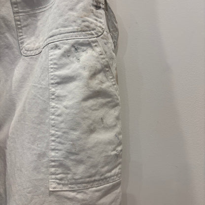 00's Dickies ディッキーズ ペインター ワークパンツ 白 (32×30)/B3703P-SO