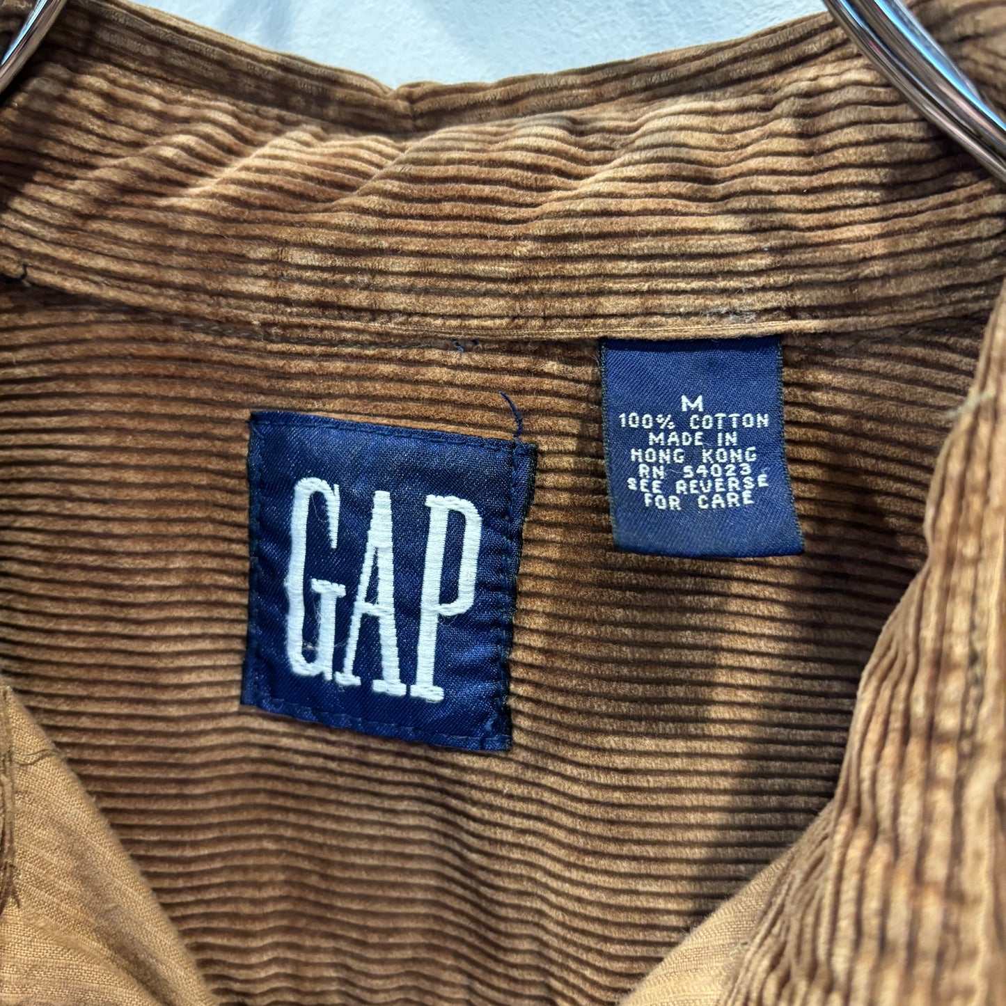 90's GAP ギャップ コーデュロイシャツ ブラウン(M)/B4188SH-SO