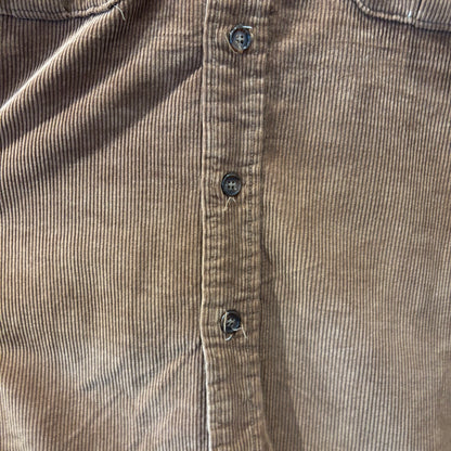 90's GAP ギャップ コーデュロイシャツ ブラウン(M)/B4188SH-SO
