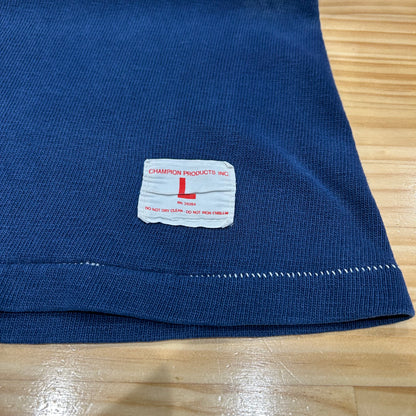 70's champion football T-shirt "27" チャンピオン フットボール Tシャツ ネイビー レッド (L)/A3444T-SO