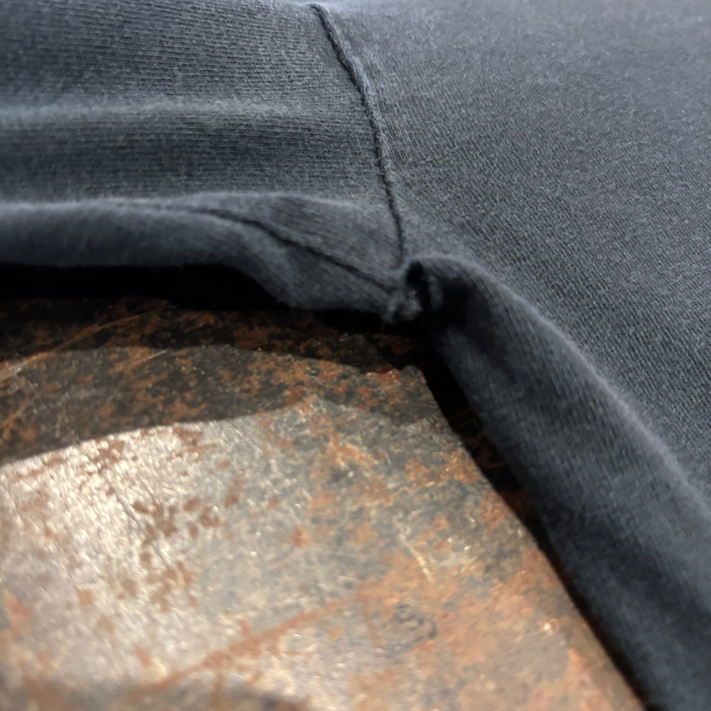 00's  ZIA GRAPHICS CHAMPIONSHIP APPAREL  Eppie's Motorcycle Services ファイヤーパターン 袖プリント ロンT 黒 (L) /B3245T-SO