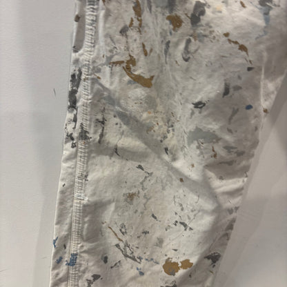 00's Dickies ディッキーズ Sherwin Williams 企業ロゴ ペインター ワークパンツ 白 (38×30)/B3704P-SO