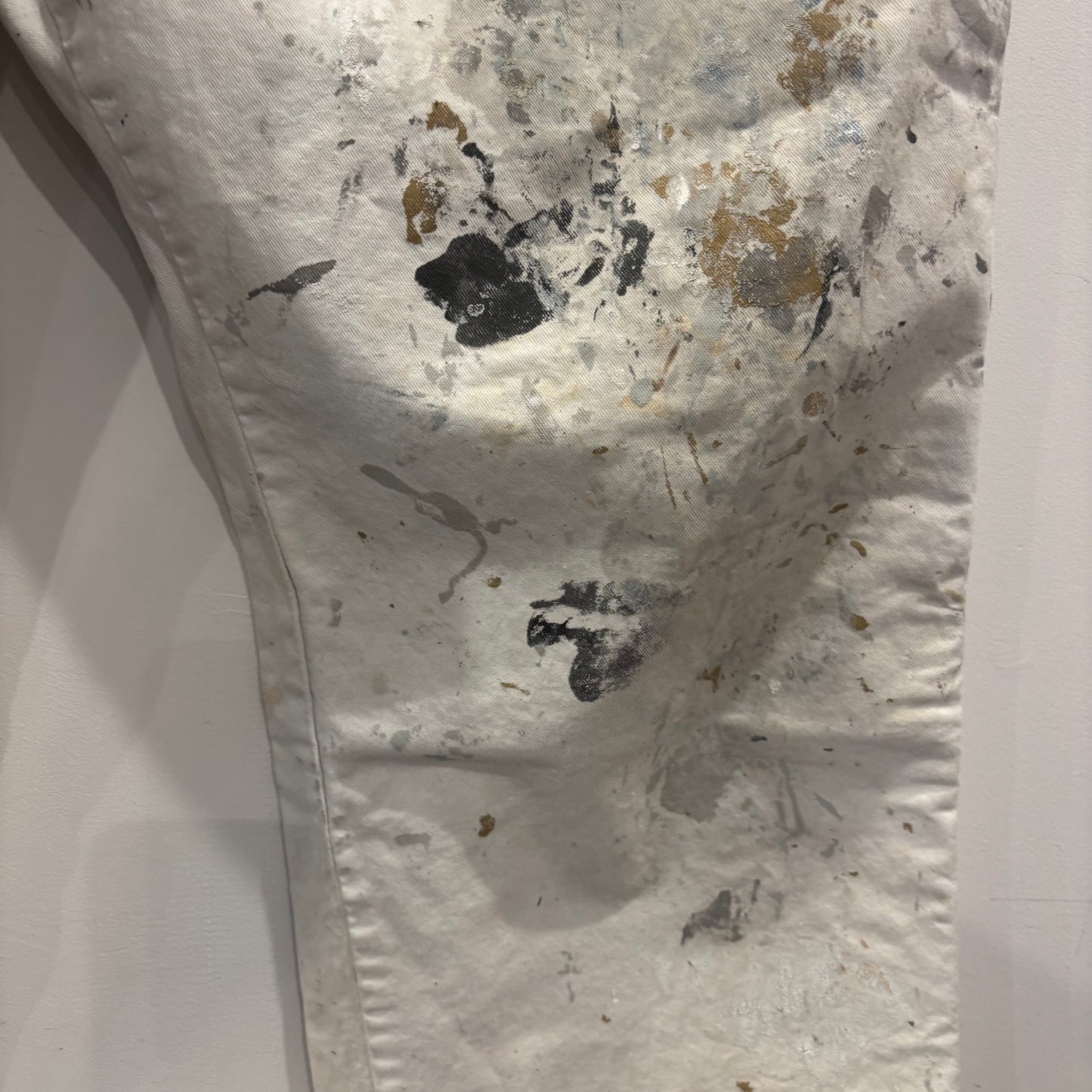 00's Dickies ディッキーズ Sherwin Williams 企業ロゴ ペインター ワークパンツ 白 (38×30)/B3704P-SO