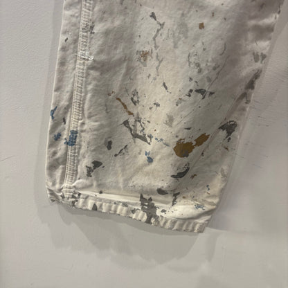 00's Dickies ディッキーズ Sherwin Williams 企業ロゴ ペインター ワークパンツ 白 (38×30)/B3704P-SO