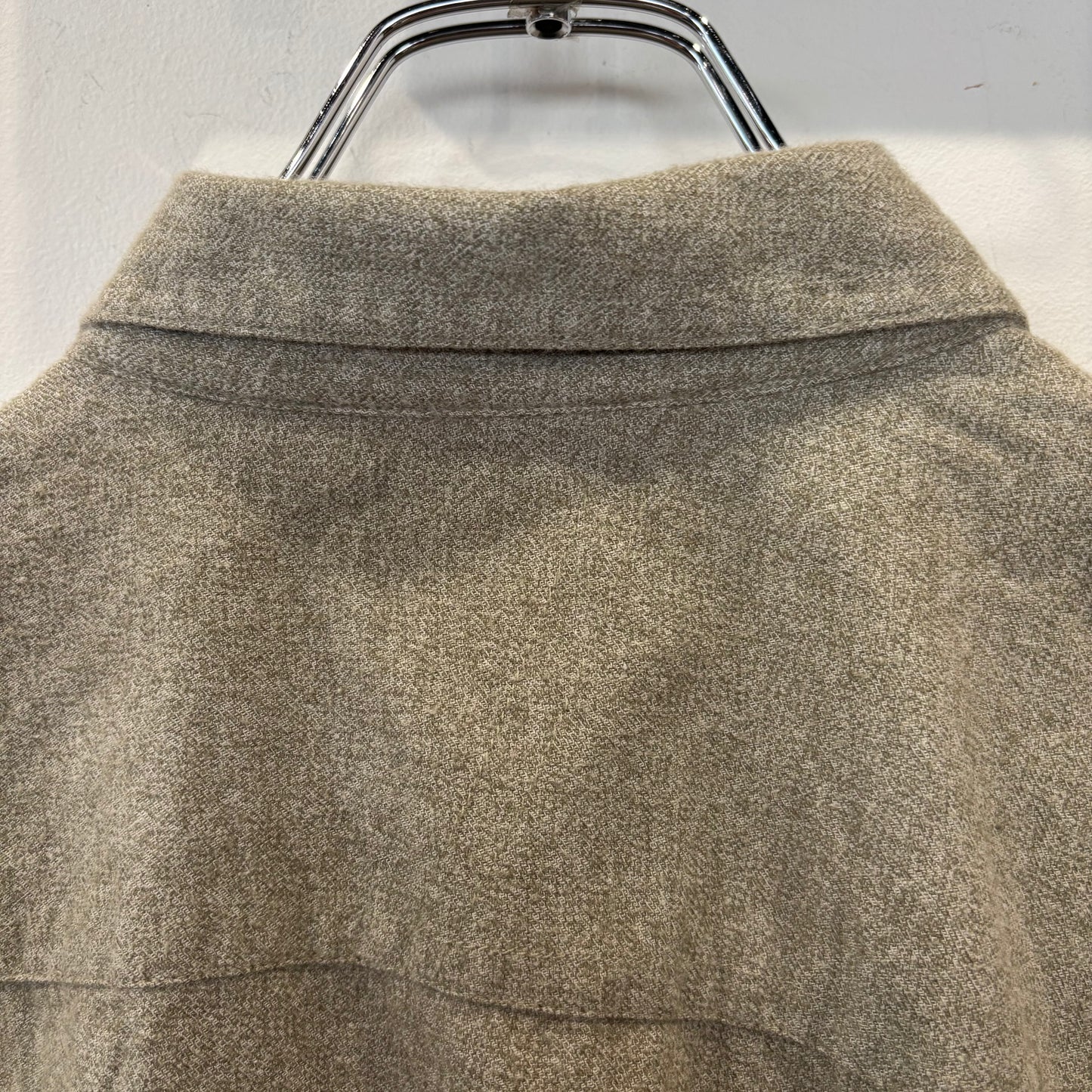 00's VOLCOM ボルコム GENUINE VOLCOM BRAND JEANS "POWELL L/S" フランネルシャツ セージグリーン (M)/B4191SH-SO