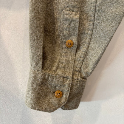 00's VOLCOM ボルコム GENUINE VOLCOM BRAND JEANS "POWELL L/S" フランネルシャツ セージグリーン (M)/B4191SH-SO