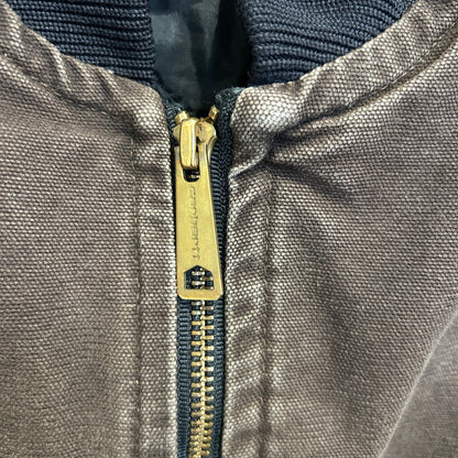 Carhartt カーハート ダックベスト V02 DKB ワークベスト ダークブラウン(M)/C0419V-SO
