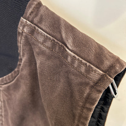 Carhartt カーハート ダックベスト V02 DKB ワークベスト ダークブラウン(M)/C0419V-SO
