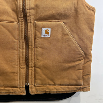 Carhartt カーハート ダックベスト V01 BRN ワークベスト(M)/A8907V-SO