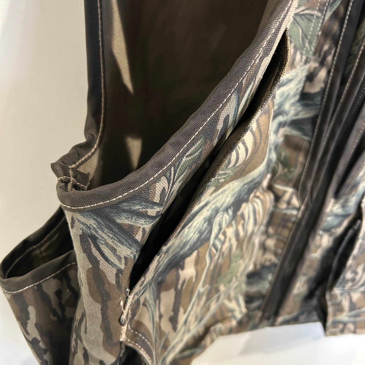 90's Carhartt カーハート ハンティングベスト VU245 リアルツリー USA製(L)/A5511V-SO