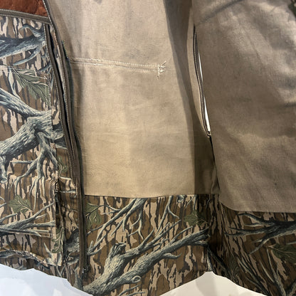90's Carhartt カーハート ハンティングベスト VU245 リアルツリー USA製(L)/A5511V-SO