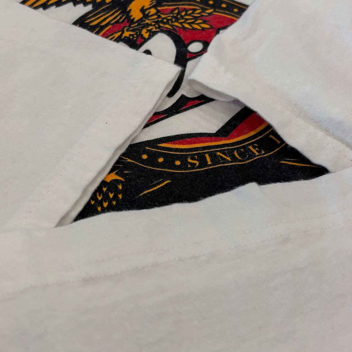 90's Hanes ヘインズ Miller Genuine Draft ミラービール 企業Tシャツ 白 (XXL)/B3695T-SO