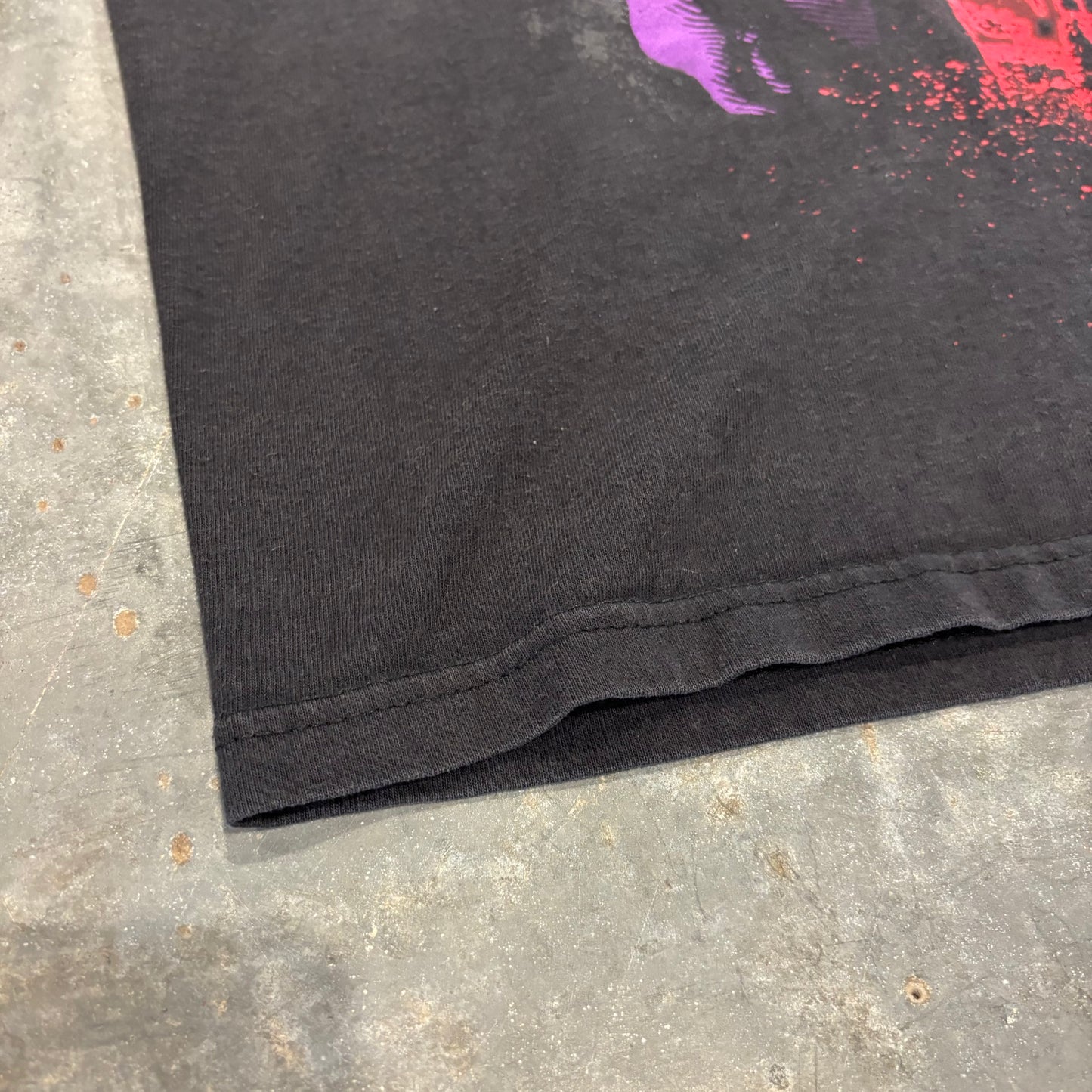 00's THE DARK KNIGHT ダークナイト JOKER BATMAN ジョーカー ムービーTシャツ ブラック (XL)/B3696T-SO