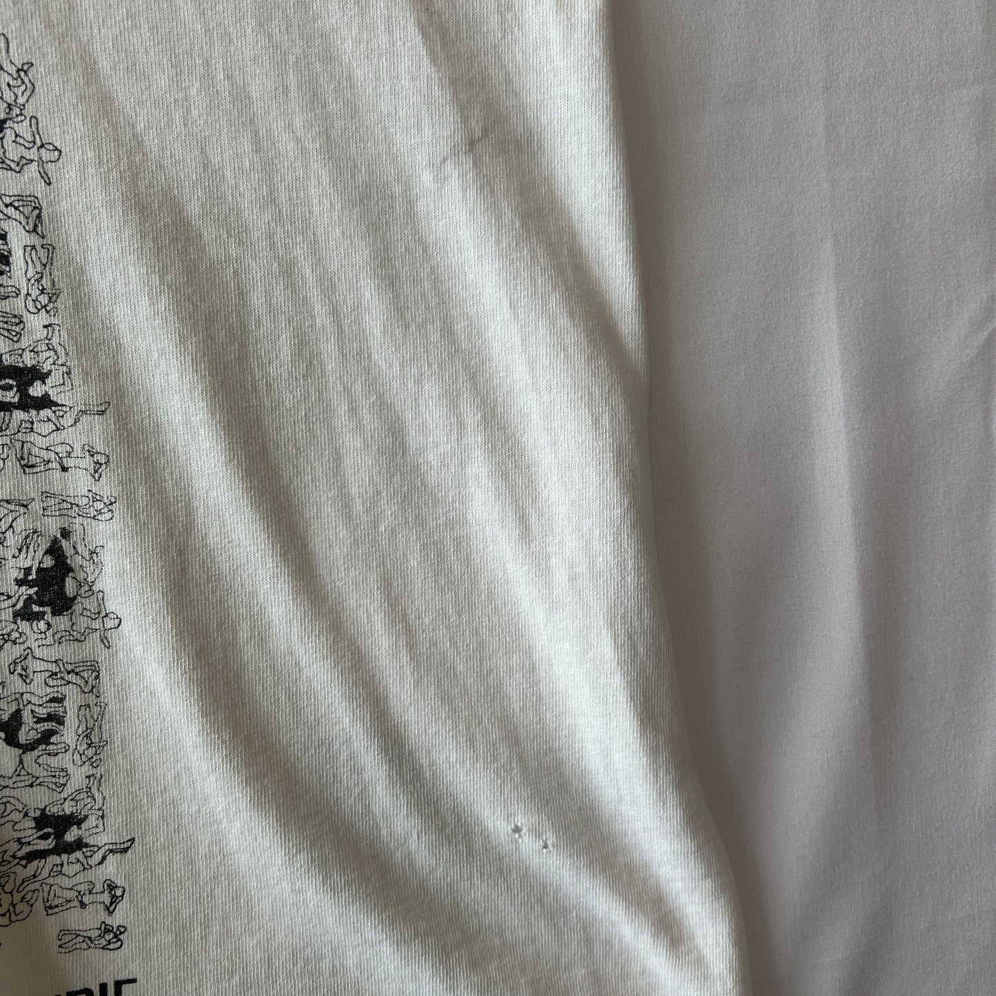 90's KADER and BLONDIE アートTシャツ 48手 エロT 白(XL)/A6456