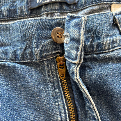 90's Polo Ralph Lauren "POLO DENIM" 2タックデニムスラックス USA製 (32×34)/A5334P-SO