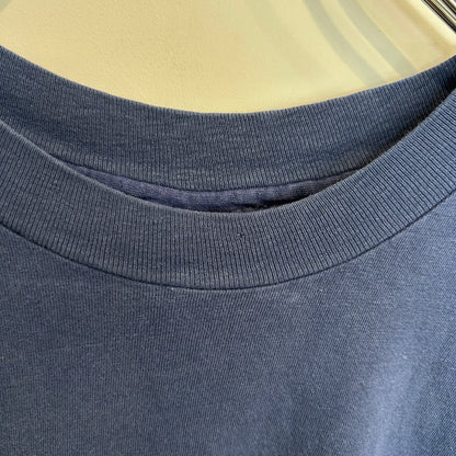 80's Ocean Pacific サーファー グラフィックTシャツ 紺 (L)/C1117T-SO