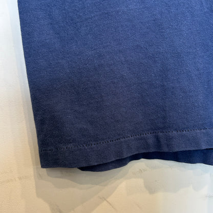 80's Ocean Pacific サーファー グラフィックTシャツ 紺 (L)/C1117T-SO