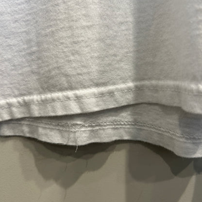 90's Quik Silver グラフィックTシャツ 白 (サイズ不明)/C1228T-SO