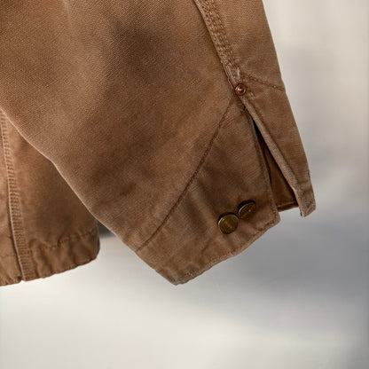 70's Carhartt カーハート カバーオール チョアコート ベージュ (サイズ46L) /A9056J-SO