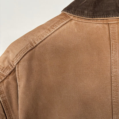 70's Carhartt カーハート カバーオール チョアコート ベージュ (サイズ46L) /A9056J-SO