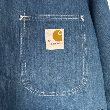 70's Carhartt カーハート カバーオール デニムチョアコート (サイズ40) /A8903J-SO