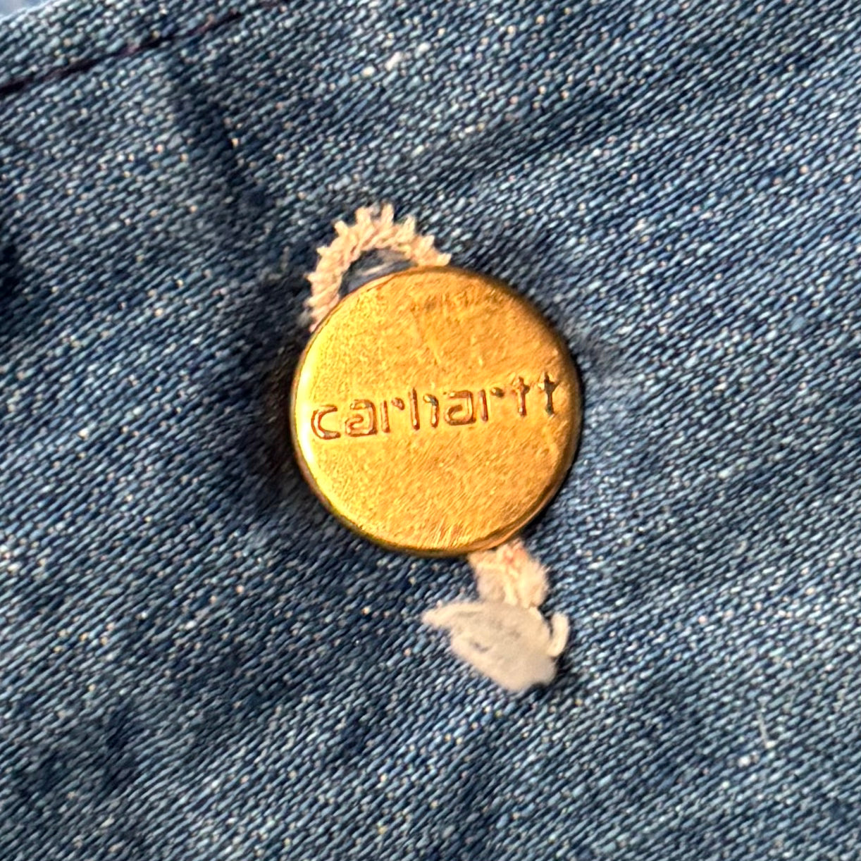 70's Carhartt カーハート カバーオール デニムチョアコート (サイズ40) /A8903J-SO