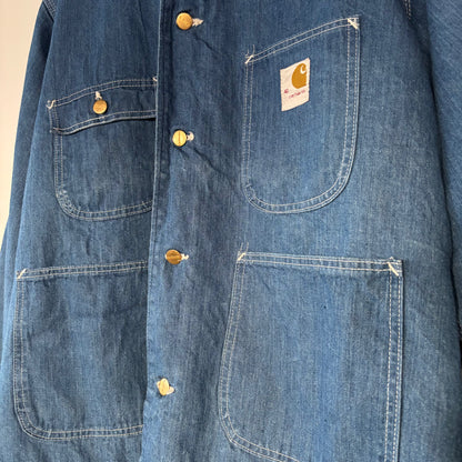 70's Carhartt カーハート カバーオール デニムチョアコート (サイズ40) /A8903J-SO