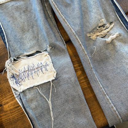 80's Levis 501 赤耳 デニムパンツ ダメージ(32×36)/A1511P-SO