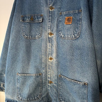 00's Carhartt カーハート チョアコート カバーオール インディゴ (L) /A9063J-SO