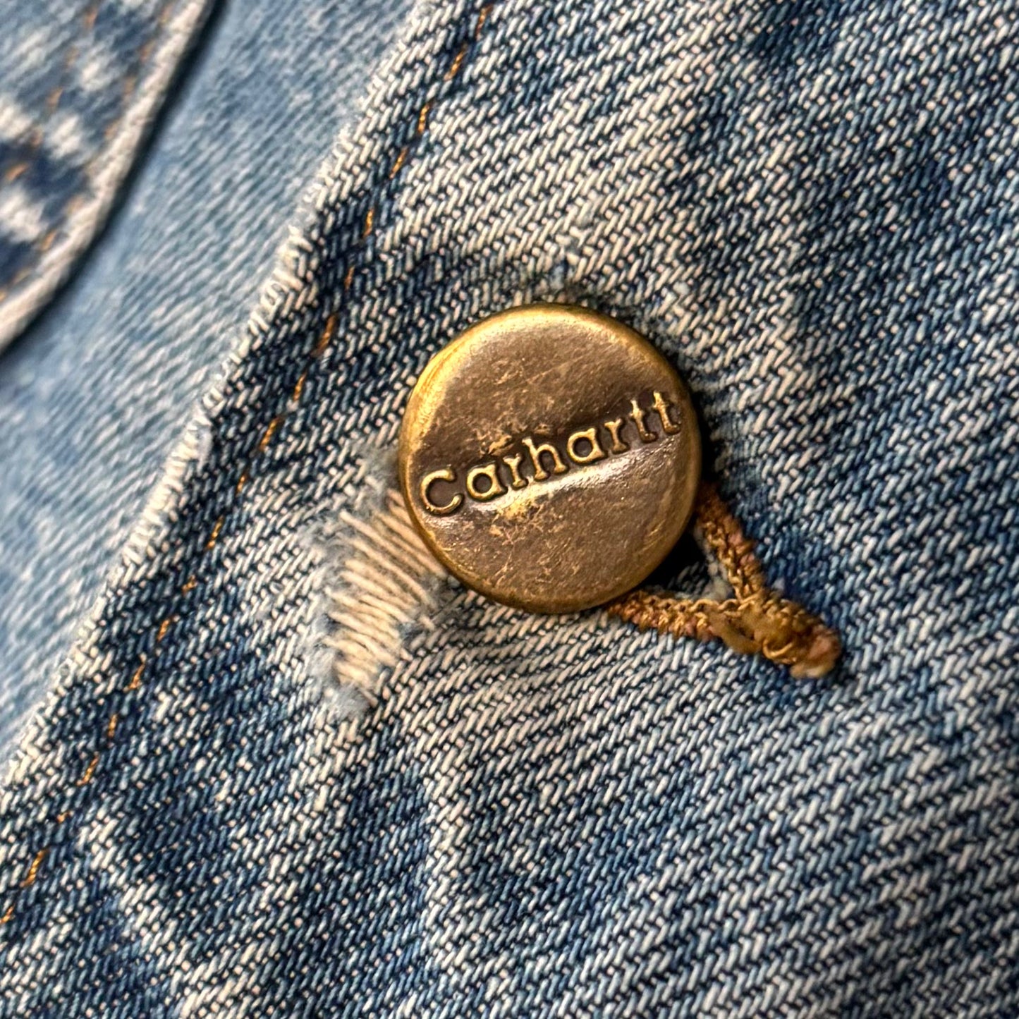 00's Carhartt カーハート チョアコート カバーオール インディゴ (L) /A9063J-SO