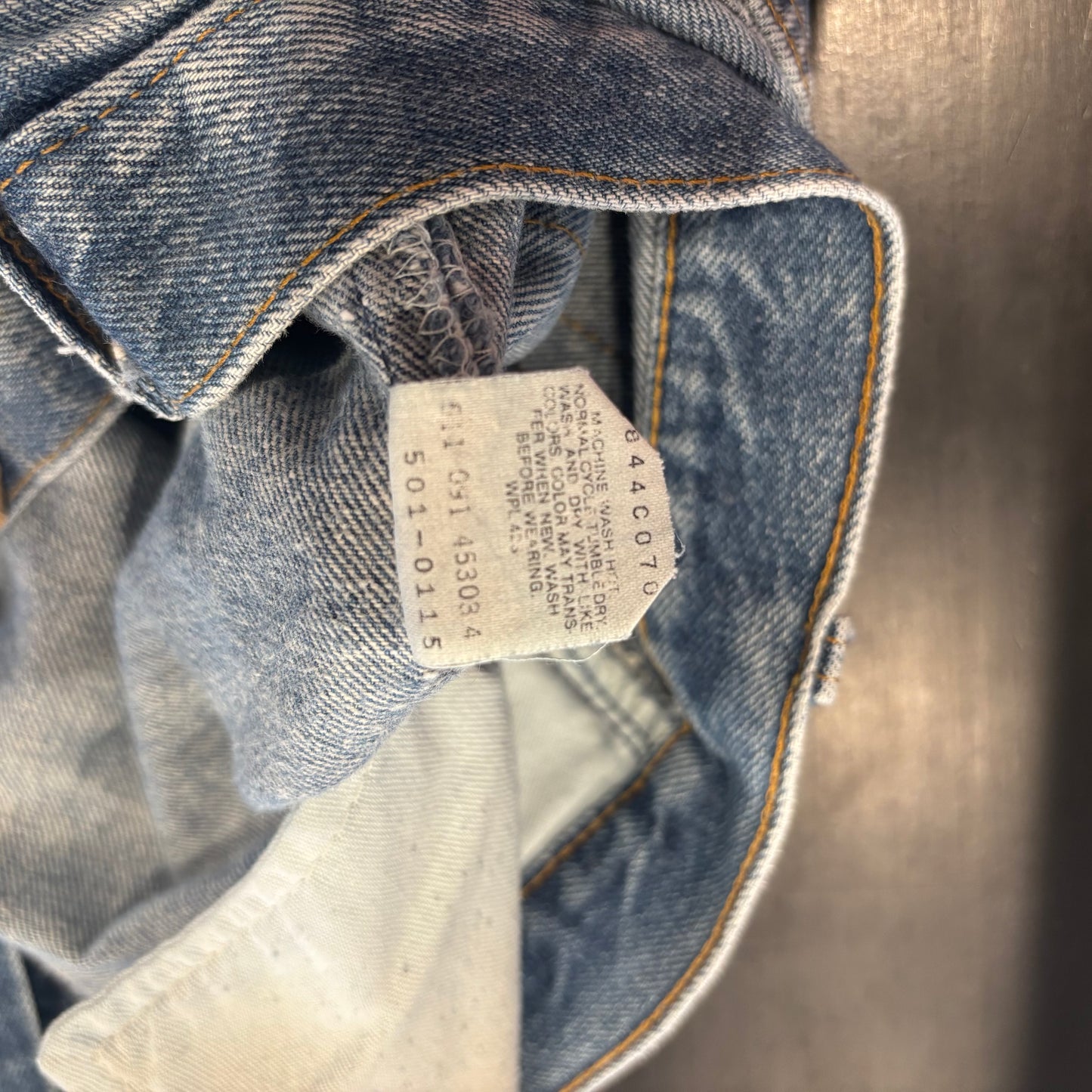 90's Levi's 501 リーバイス デニムパンツ 青 (38×30)/A9708P-SO