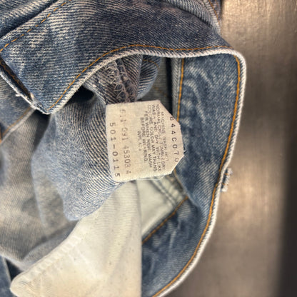 90's Levi's 501 リーバイス デニムパンツ 青 (38×30)/A9708P-SO