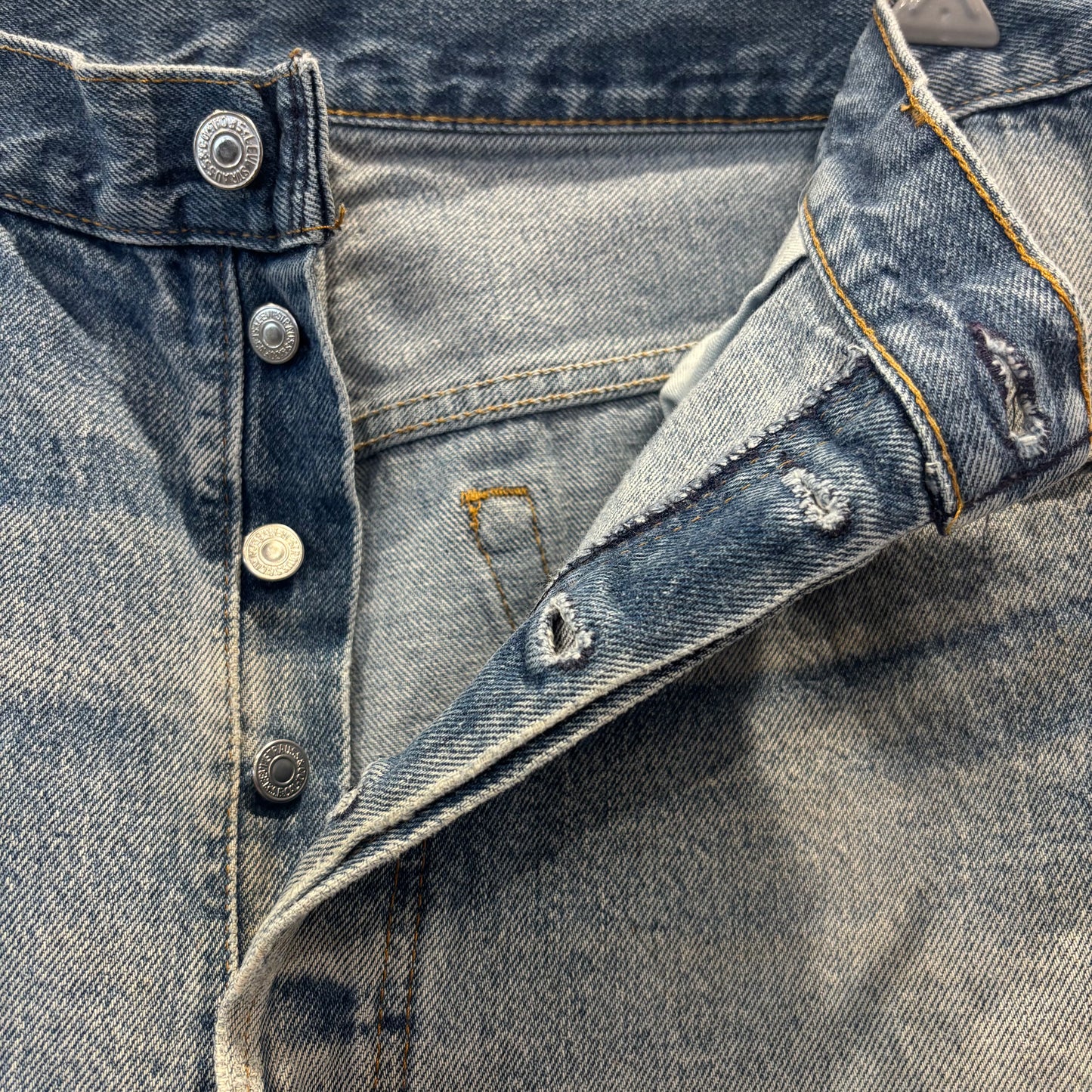 90's Levi's 501 リーバイス デニムパンツ 青 (38×30)/A9708P-SO