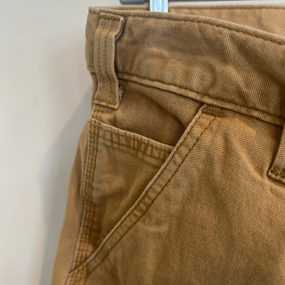 00's Carhartt カーハート Relaxed Fit ダック ハーフパンツ ベージュ (w38)/C1230P-SO