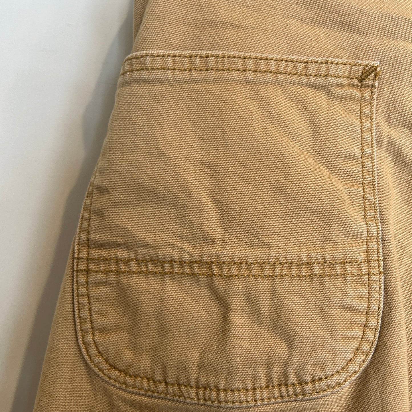 00's Carhartt カーハート Relaxed Fit ダック ハーフパンツ ベージュ (w38)/C1230P-SO