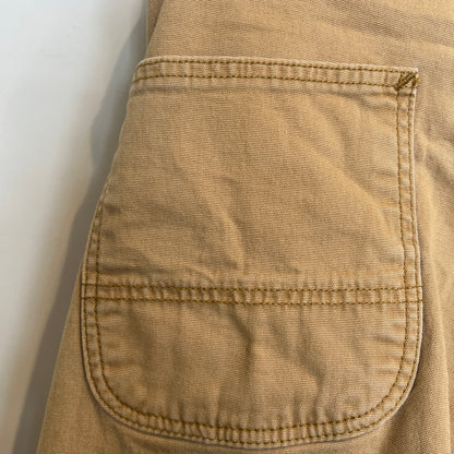 00's Carhartt カーハート Relaxed Fit ダック ハーフパンツ ベージュ (w38)/C1230P-SO