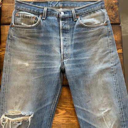 90's Levi's リーバイス 501 USA製 デニムパンツ (33×30)/A4772P-SO