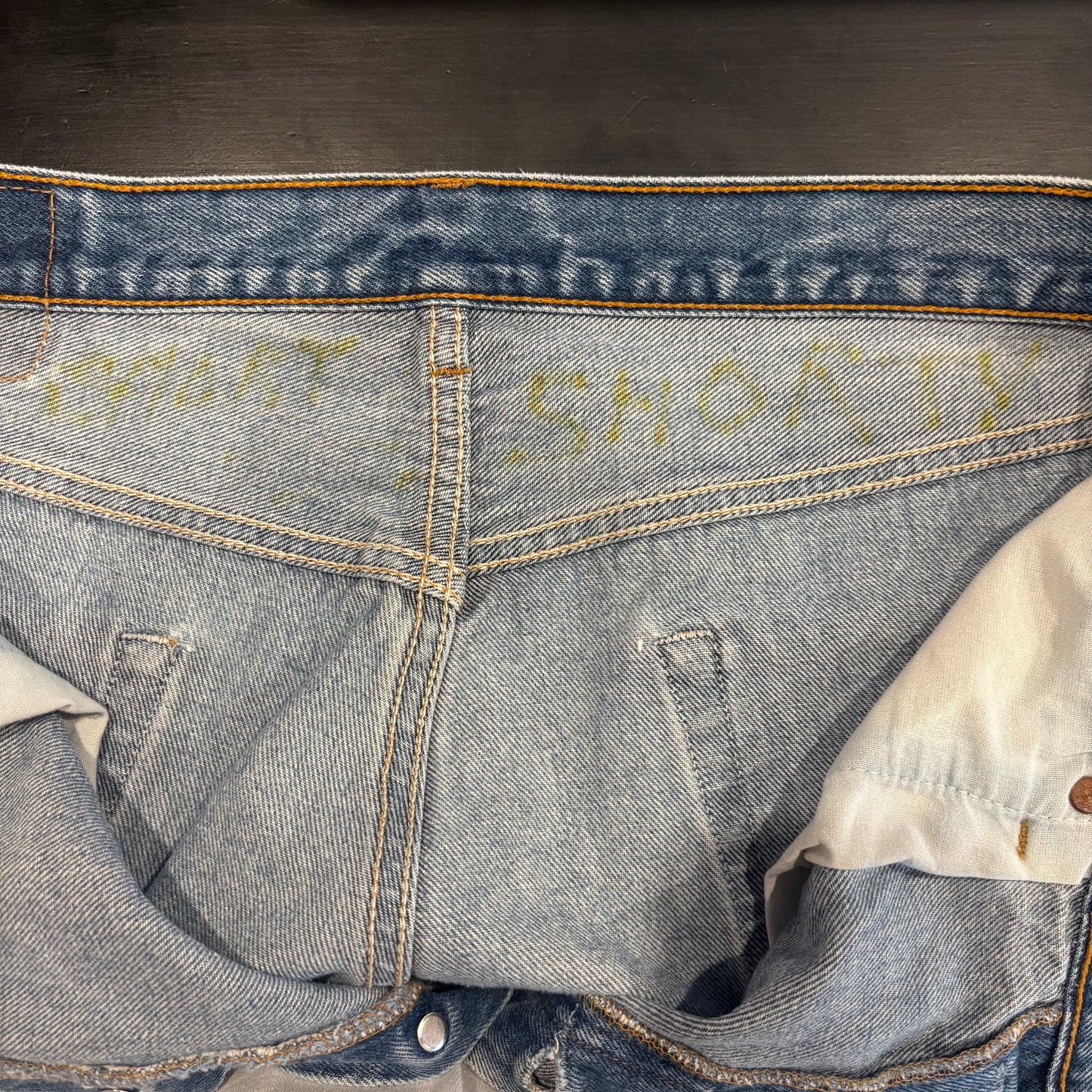 90's Levi's 501 リーバイス デニムパンツ 青 (38×30)/A9718P-SO