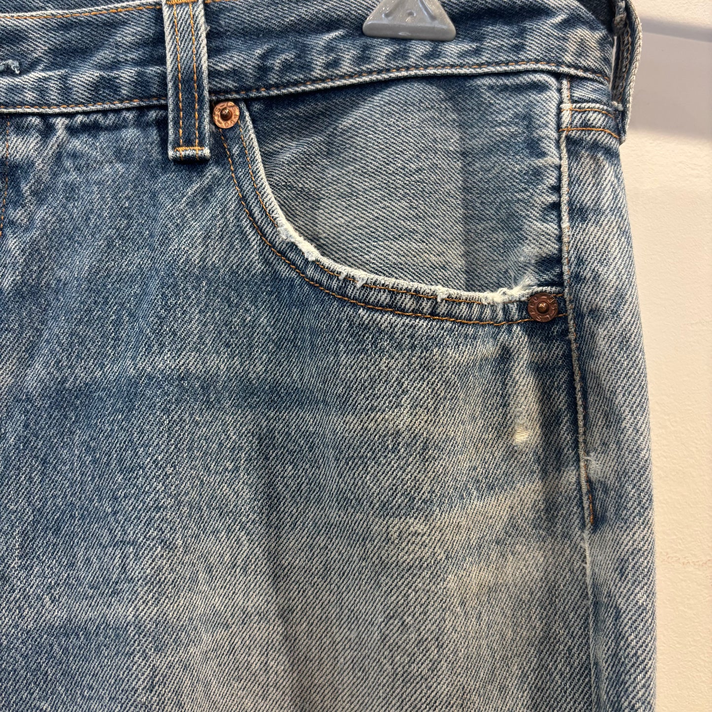 90's Levi's 501 リーバイス デニムパンツ 青 (38×30)/A9718P-SO